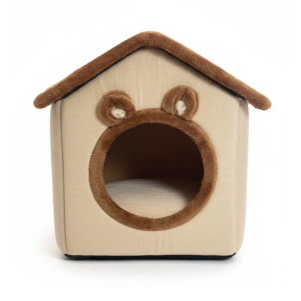 Cozy Comfort Cat House - Brown