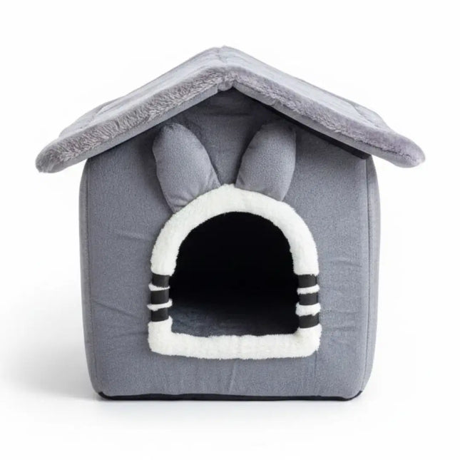 Cozy Comfort Cat House - Grey