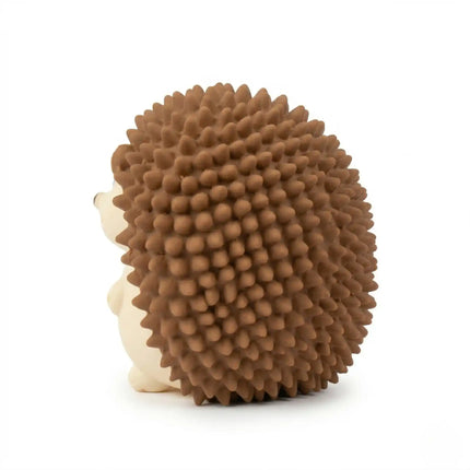 Squeaky Hedgehog Dog Toy with Textured bumps for Chew, Play & Dental Stimulation