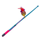 Interactive Cat Fun Wand Toy with Ball & Feather
