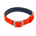 Padded Nylon Dog Collar - Orange