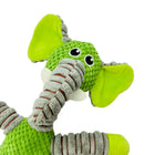 Long-Limb Elephant Plush Dog Toy  