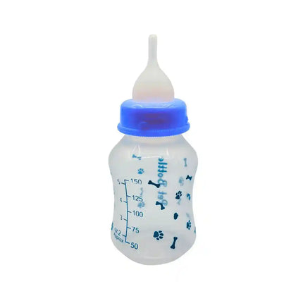 Pet Feeding Bottle Starter Kit for Kitten & Puppy - Blue