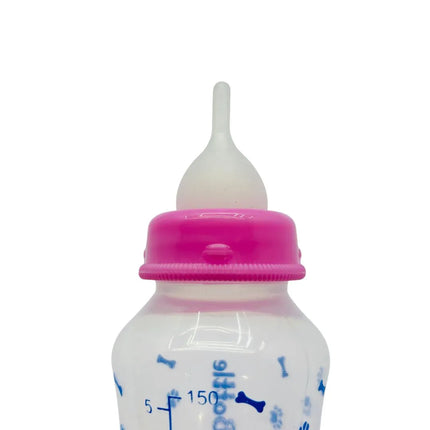 Pet Feeding Bottle Starter Kit for Kitten & Puppy - Pink