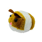 Fun Vibrating Mouse Cat Toy with Pull String - Brown