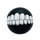Mouth Design Squeaky Ball Dog Toy - Black