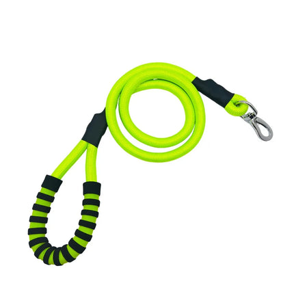 Neon Rope Dog Leash with Padded Handle