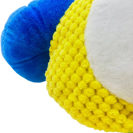 Colorful Owl Soft Plush & Rope Dog Toy