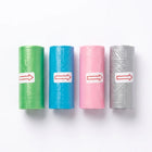 Biodegradable Poop Bags Roll Pack for Easy Pick Up for Dogs & Cats - Multicolor (4 Rolls)