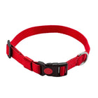 Heavy Duty Dog Collar with Buckle for Small to Medium Dogs- Red