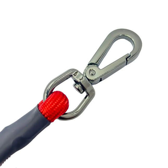 Red Rope Dog Leash with Padded Handle - 10 mm