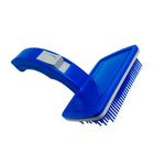 Slicker Dog Grooming Brush Large - Blue