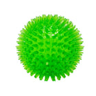 Spiky Neon Green Squeaky Dog Ball - Large
