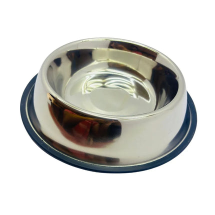 Classic Anti-Skid Stainless Steel Pet Feeding Bowl