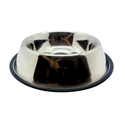 Classic Anti-Skid Stainless Steel Pet Feeding Bowl