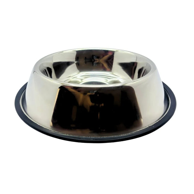 Classic Anti-Skid Stainless Steel Pet Feeding Bowl
