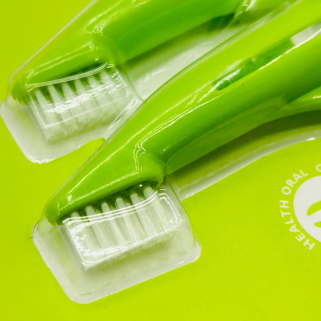 Finger type Pet Toothbrush (2-Pack) - Green