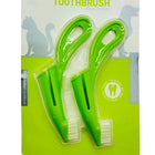 Finger type Pet Toothbrush (2-Pack) - Green