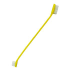 Dual-Sided Pet Dental Health Toothbrush - Yellow