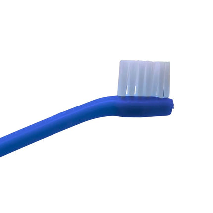 Dual-Sided Pet Dental Health Toothbrush - Blue