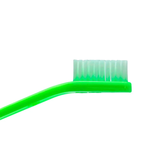 Dual-Sided Pet Dental Health Toothbrush - Green